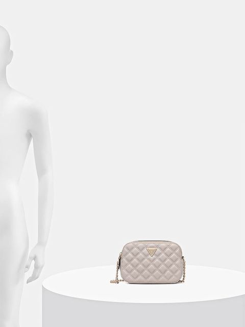 Guess torebka GIULLY kolor beżowy HWQG96 73140
