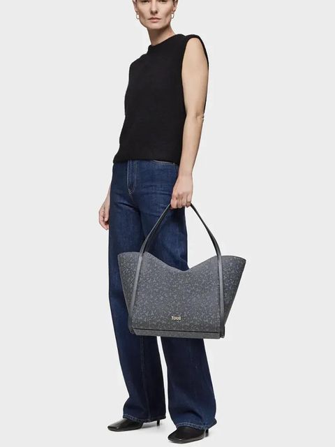 Tous torebka KAOS MINI LINES kolor szary 2002183748