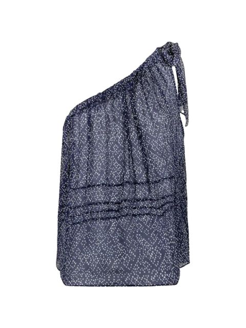 MARANT ÉTOILE Neslya one-shoulder top - Blue - zdjęcie produktu nr 1