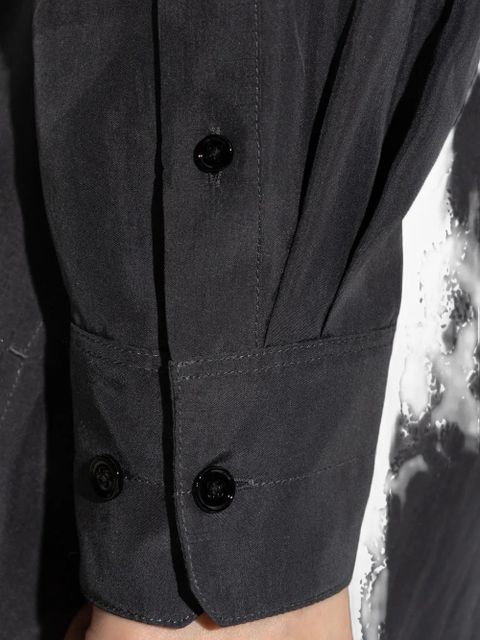 LEMAIRE pocket button shirt - Black