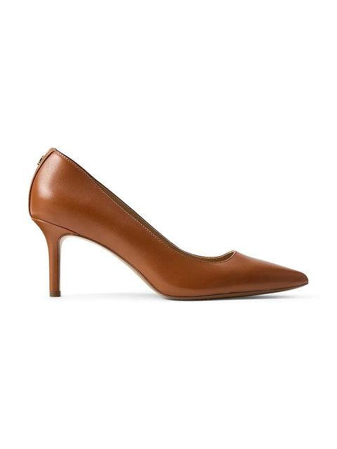 Lauren Ralph Lauren szpilki skórzane Lanette - zdjęcie produktu nr 2