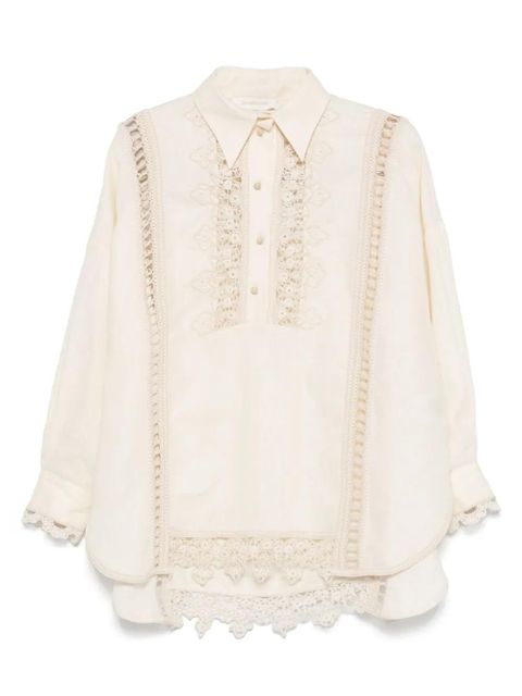 ZIMMERMANN Illuminate blouse - Neutrals - zdjęcie produktu nr 1