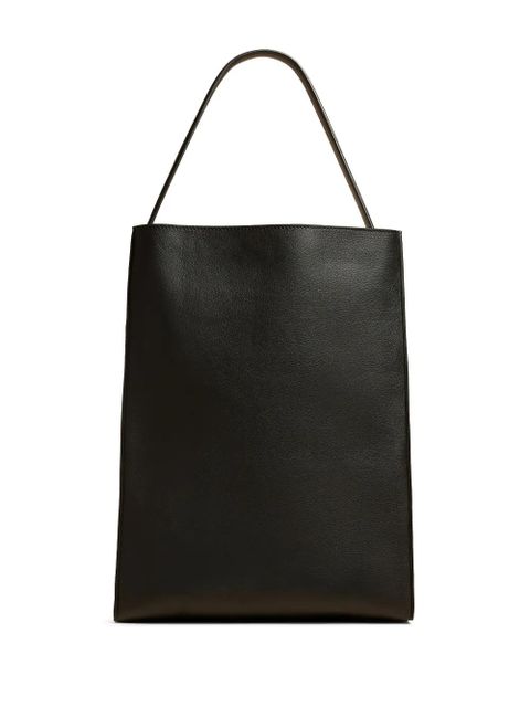 KHAITE The Frida leather tote bag - Black - zdjęcie produktu nr 1