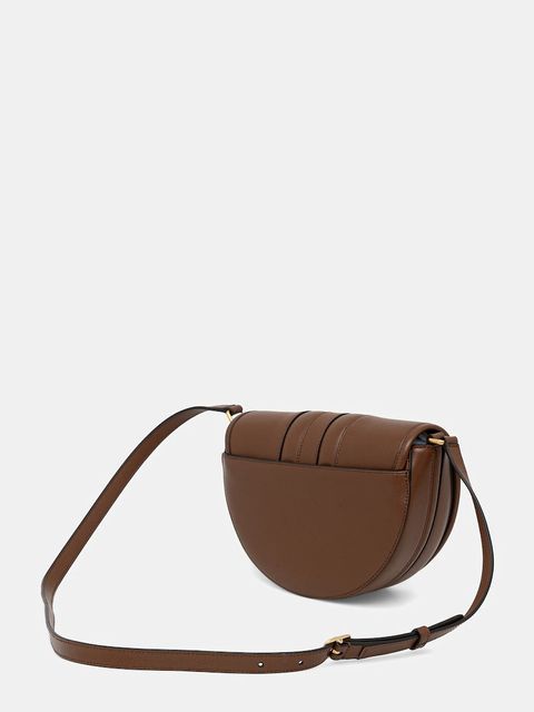 Bally torebka skórzana kolor brązowy WAM04A