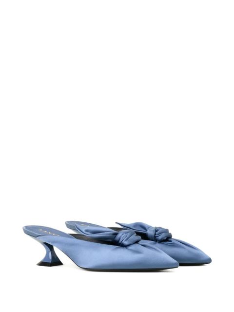 Lanvin knot pointed mules - Blue - zdjęcie produktu nr 2