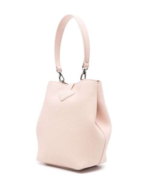 Longchamp mini Le Roseau bucket bag - Pink