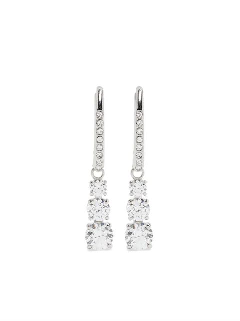 Swarovski Stilla Attract Trilogy drop earrings - Silver - zdjęcie produktu nr 1