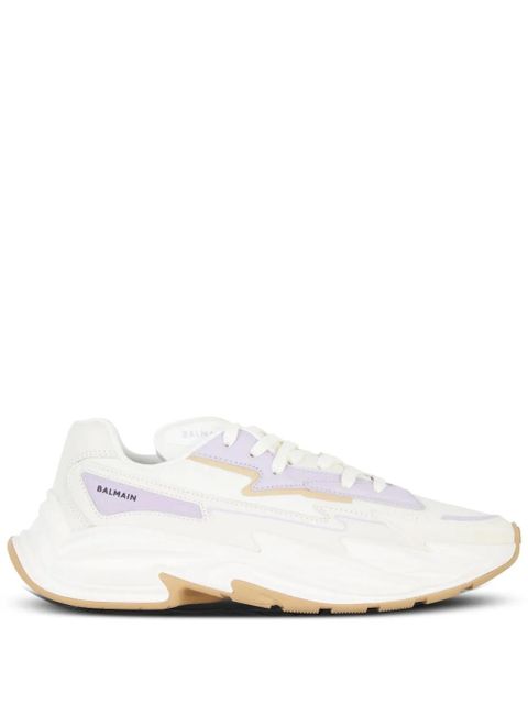 Balmain B-DR4G0N panelled lace-up sneakers - Neutrals - zdjęcie produktu nr 1