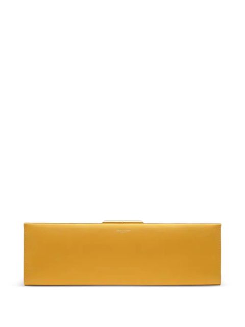 Saint Laurent large Midnight rectangular-shaped clutch bag - Yellow - zdjęcie produktu nr 1