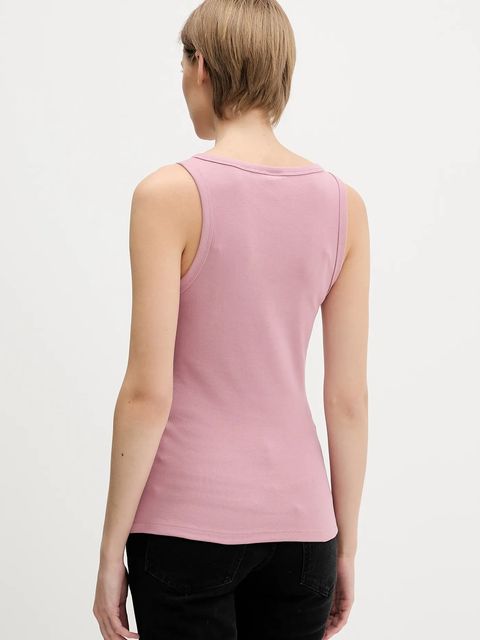 HUGO top damski kolor różowy 50514489