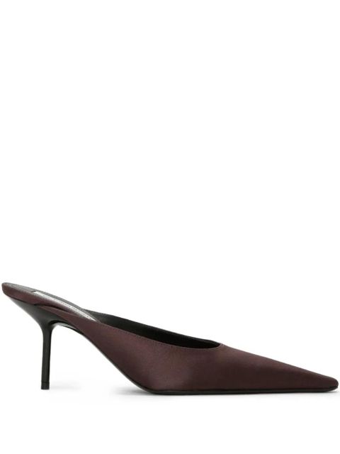 Victoria Beckham 75mm Sloan pointed-toe stiletto mules - Brown - zdjęcie produktu nr 1
