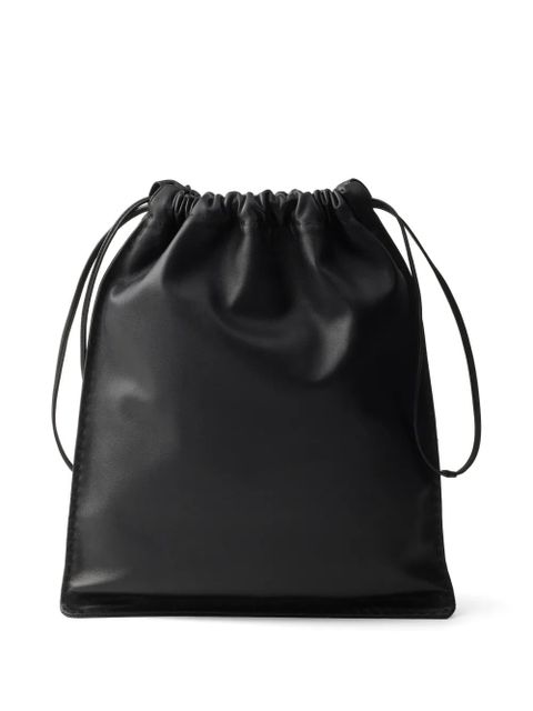 Prada Wish nappa leather pouch - Black