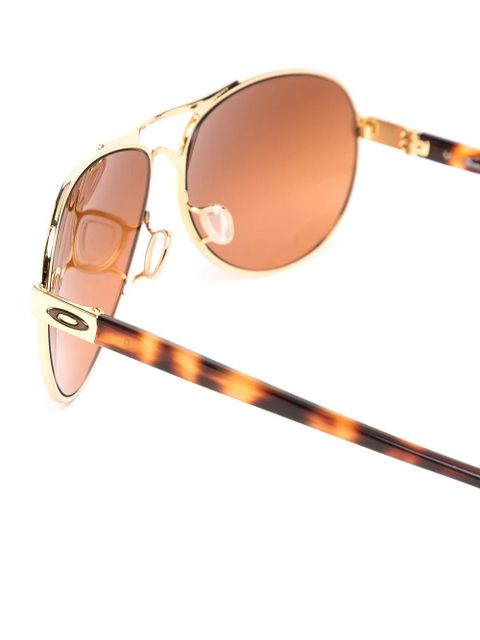 Oakley Feedback pilot-frame sunglasses - Gold