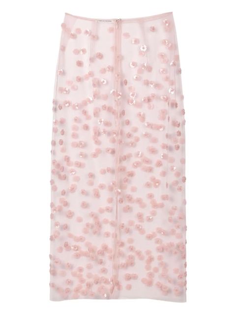 Cecilie Bahnsen Gusskirt sequin skirt - Pink - zdjęcie produktu nr 2