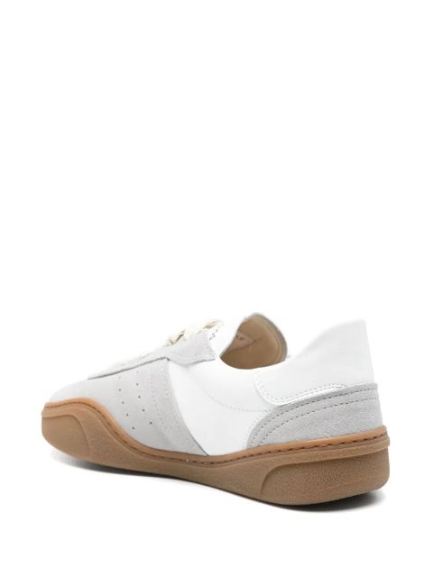 Acne Studios panelled-design leather sneakers - Neutrals - zdjęcie produktu nr 2