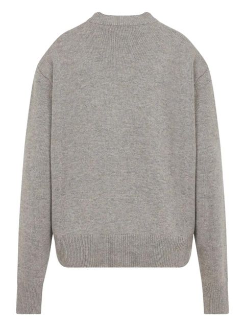 The Frankie Shop round-neck wool sweatshirt - Grey