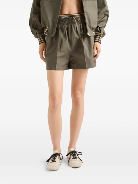Prada poplin shorts - Green