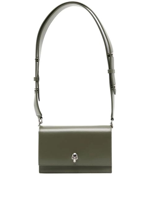Alexander McQueen small The Biker Skull shoulder bag - Green - zdjęcie produktu nr 1