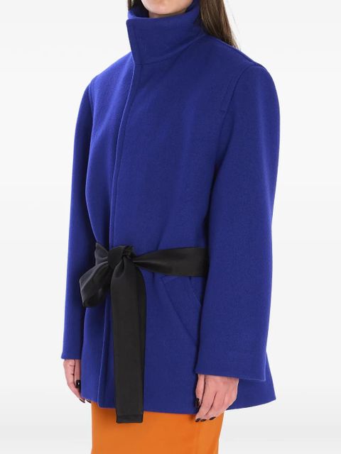 Saint Laurent belted coat - Blue - zdjęcie produktu nr 2