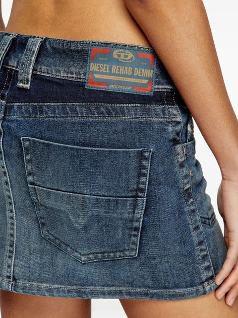Diesel De-Rago-Re mini skirt - Blue
