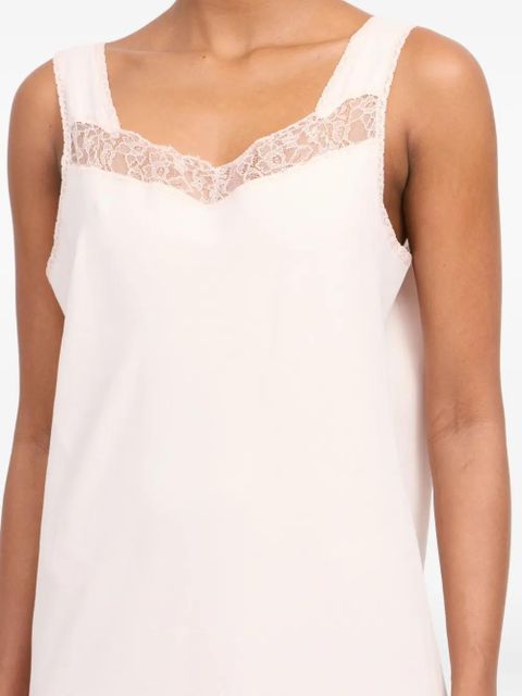 MM6 Maison Margiela lace midi dress - Pink