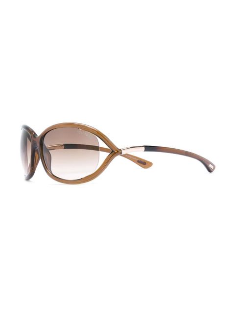TOM FORD Eyewear oversized sunglasses - Brown - zdjęcie produktu nr 2