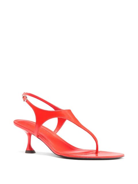 Proenza Schouler Tee sandals - Red - zdjęcie produktu nr 2