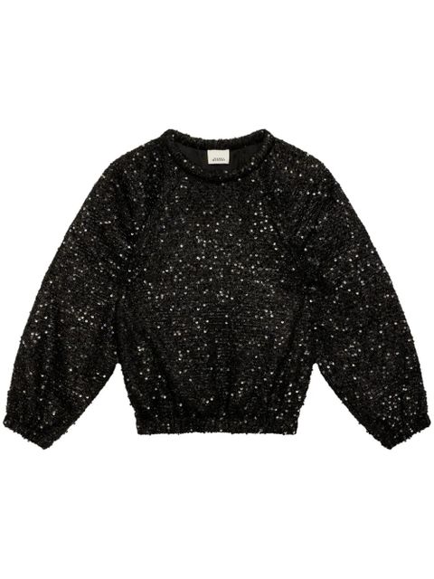 ISABEL MARANT Dabia top - Black - zdjęcie produktu nr 1