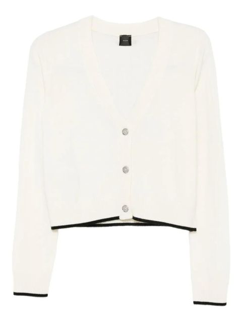 PINKO v-neck cardigan - White - zdjęcie produktu nr 1