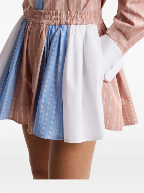 Essentiel Antwerp striped-pattern shorts - Pink - zdjęcie produktu nr 1