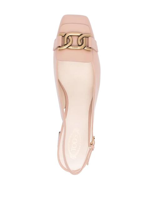 Tod's Kate 50mm slingback pumps - Neutrals