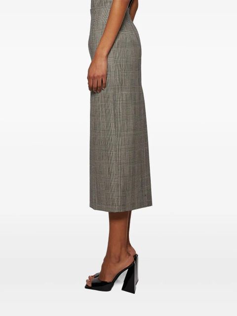 WARDROBE.NYC Contour midi skirt - Grey