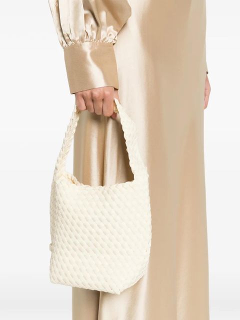 NAGHEDI small Nomad Hobo woven tote bag - Neutrals - zdjęcie produktu nr 2