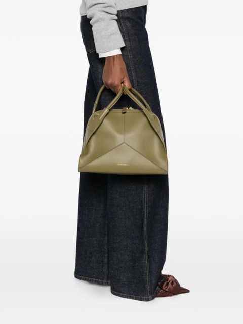 Victoria Beckham ThePlie logo-print tote bag - Green - zdjęcie produktu nr 2