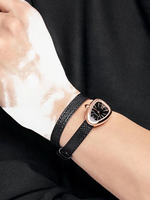 Bvlgari Pre-Owned 2021 unworn Serpenti 27mm watch - Black - zdjęcie produktu nr 2