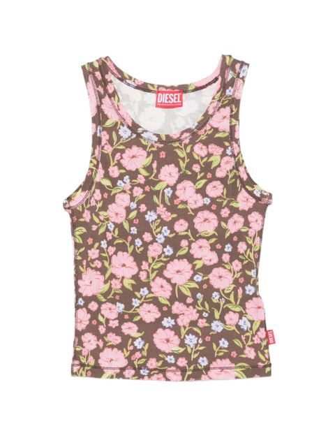 Diesel floral vest - Brown - zdjęcie produktu nr 1