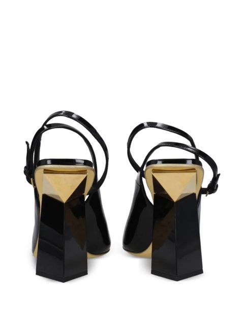 Valentino Garavani One Stud Hyper slingback pumps - Black