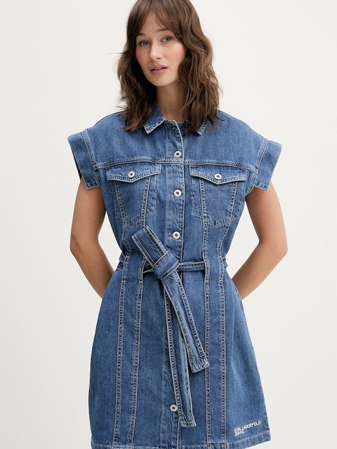 Karl Lagerfeld Jeans sukienka jeansowa