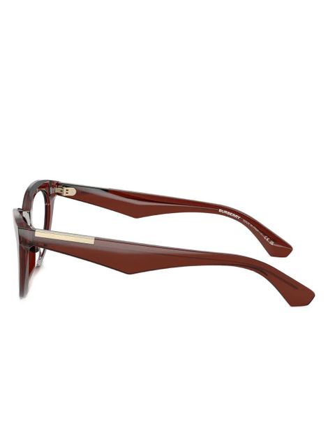 Burberry Eyewear cat-eye acetate glasses - Brown