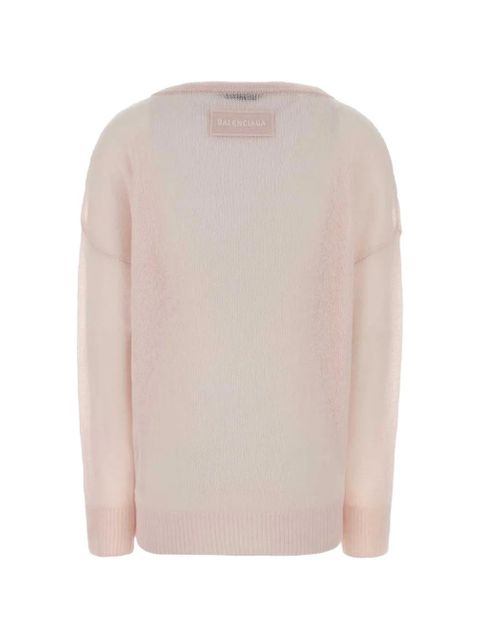 Balenciaga oversized cashmere sweater - Pink - zdjęcie produktu nr 2
