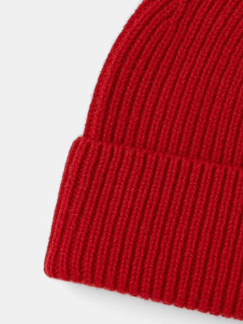 Answear.LAB czapka wełniana kolor czerwony