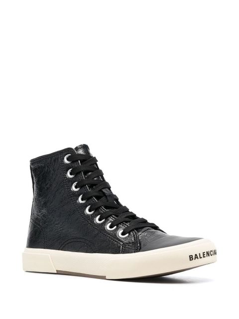 Balenciaga Paris high-top sneakers - Black