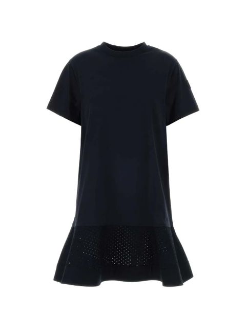 Moncler short-sleeve mini dress - Blue - zdjęcie produktu nr 1