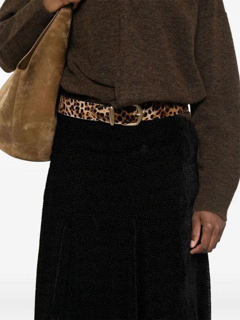 ISABEL MARANT Hortensia midi skirt - Black