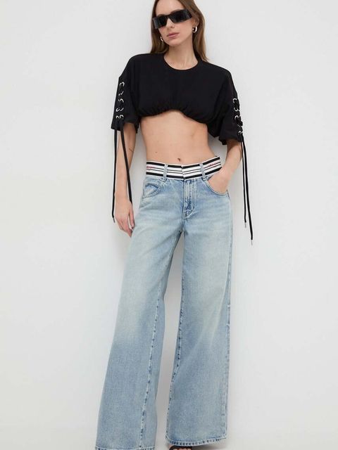 Pinko t-shirt bawełniany - zdjęcie produktu nr 2