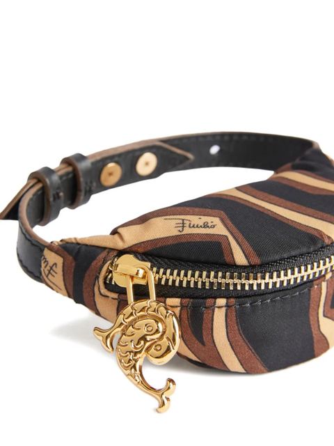 PUCCI Yummy leather-strap printed coin purse - Black - zdjęcie produktu nr 2