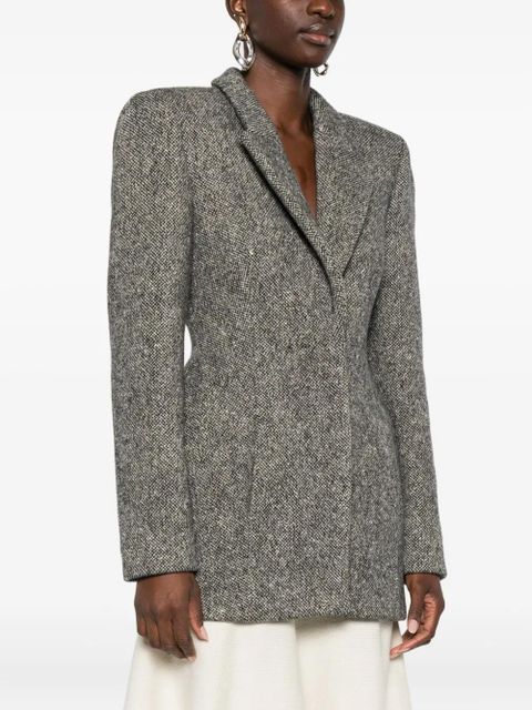 Magda Butrym hourglass blazer - Black