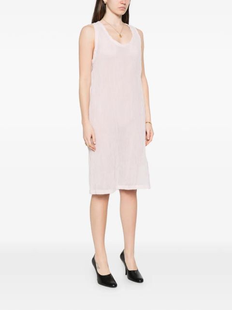 TOTEME V-neck midi dress - Pink