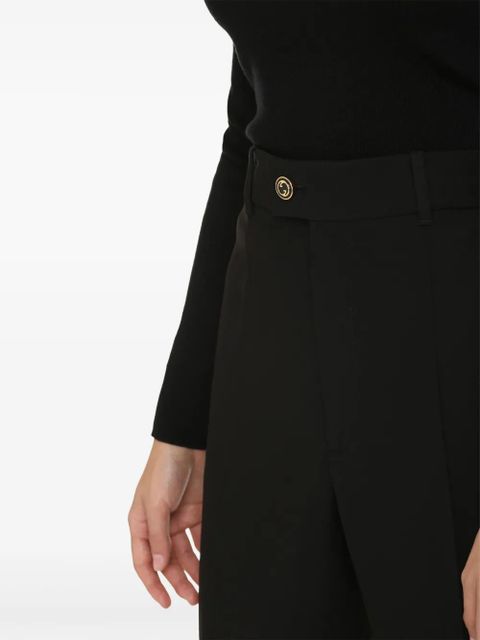 Gucci slim tailored trousers - Black