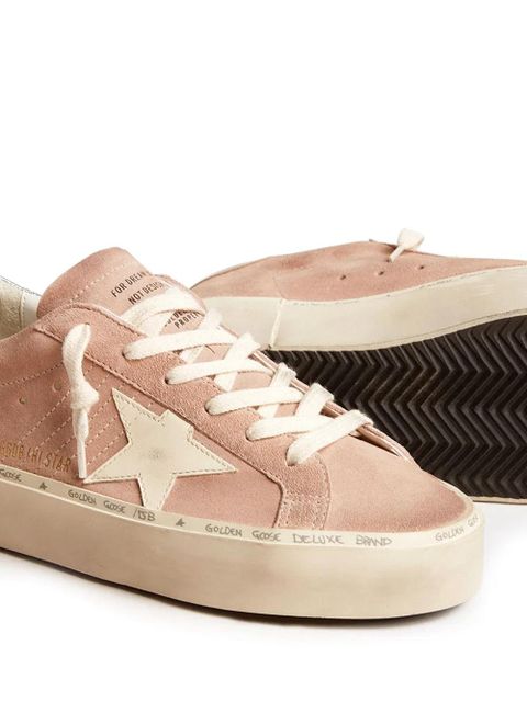 Golden Goose Hi-Star star-patch flatform sneakers - Pink